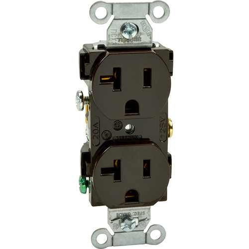 Receptacle,Duplex , 20A-125V - Replacement Part For Duke 222177