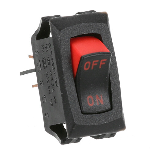 Switch, On/Off Black Rocker - Replacement Part For Bunn 04786-0002