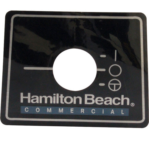 Hamilton Beach 230047900 - Nameplate (Blender)