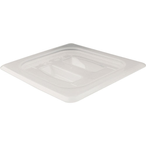 Cover 1/6 Size Solid Semi-Clear Plastic - Replacement Part For Cambro 60PPCH190