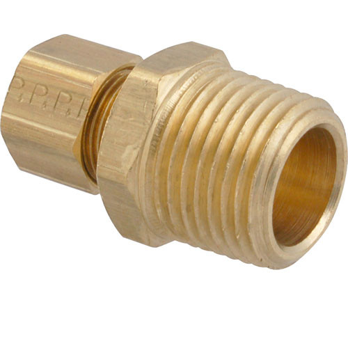 Fitting,Brass , Supply Tube - Replacement Part For Duke 175540