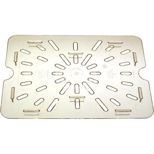 Drain Tray Half Size-135 Clear - Replacement Part For Cambro 20CWD