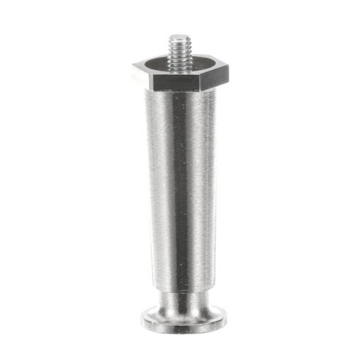 Leg, Hex-Style Foot 4" Tall, 3/8"-16 Thread - Replacement Part For Randell HD LEG200