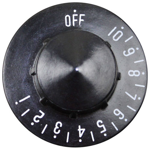 Knob 2-1/4 D, Off-10-1 - Replacement Part For Hobart 00-833220-00011