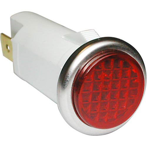 Signal Light 1/2" Red 250V - Replacement Part For Delfield 2194095