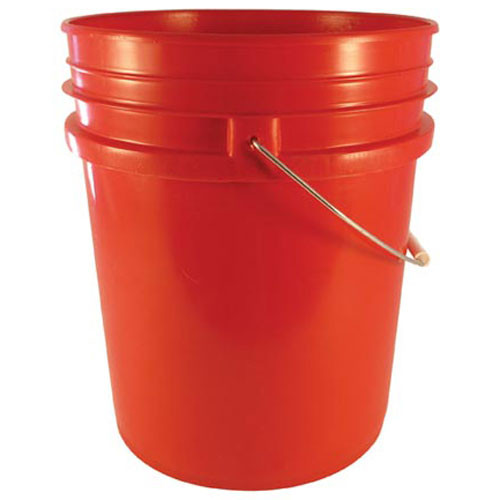 Pail 5 Gal Food Red - Replacement Part For AllPoints 186160