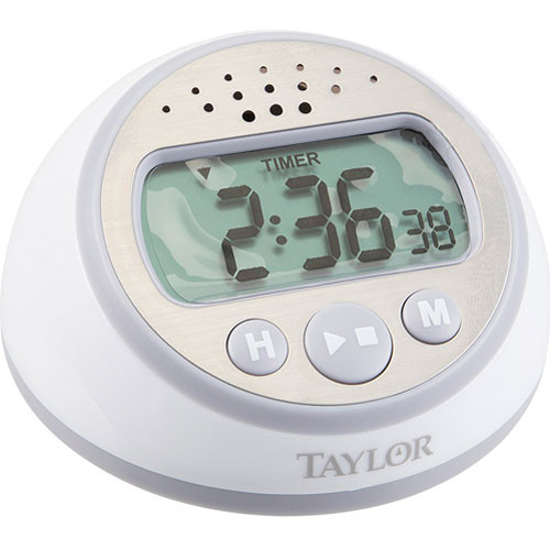 Taylor Thermometer 5873 - Timer,Digital W/ Clock