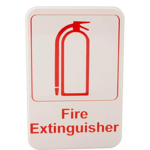 Traex 5618 - Sign,Fire Extinguisher , 6X9"