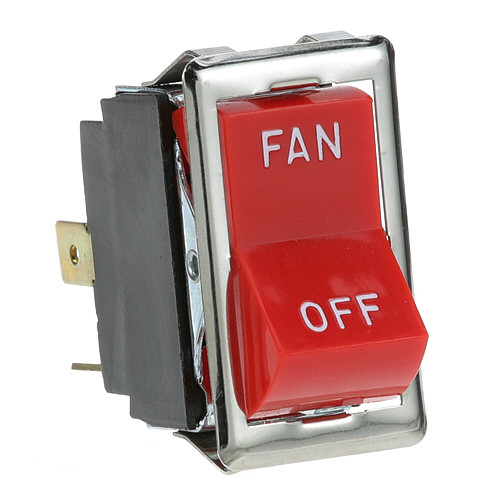 Fan Switch 7/8 X 1-1/2 Dpst - Replacement Part For Montague 01294-7