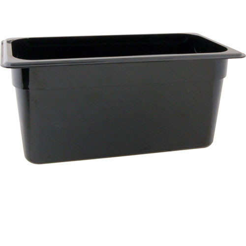 Food Pan 1/3 X 6In Black - Replacement Part For Cambro CAM36CW110