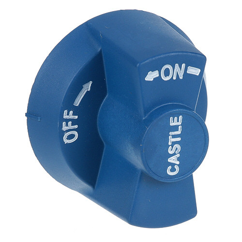 Comstock Castle 12BL - Knob 2-1/2 D, Off-On