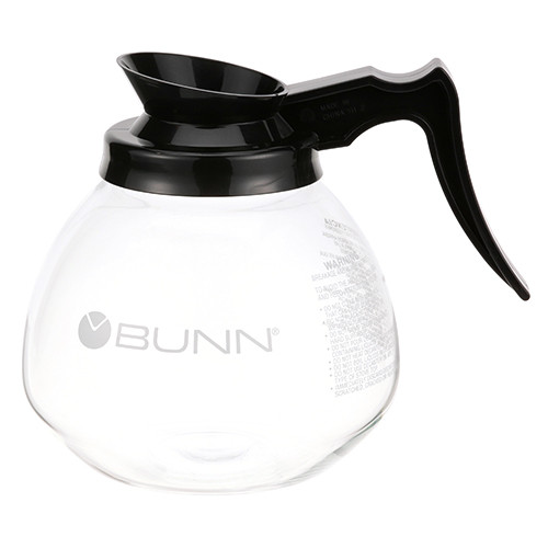 Bunn 42400.0101 - Decanter, Glass-Blk 12Cup 1Pk