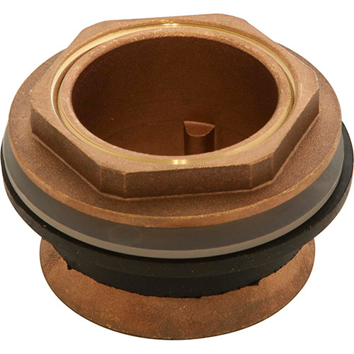 1 1/2" Brass Closet Spud - Replacement Part For AllPoints 8009956