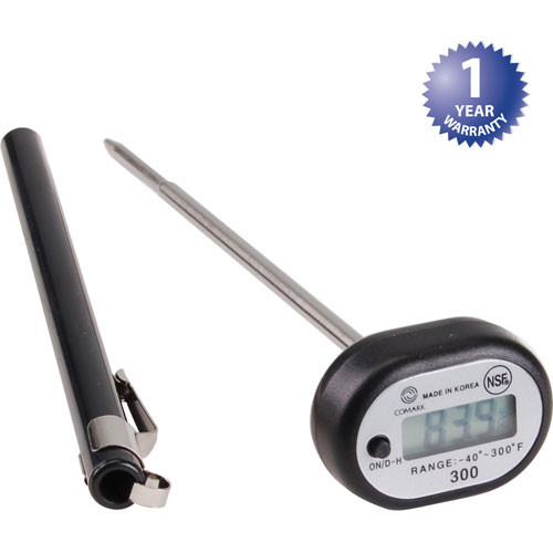 Digital Test Thermometer -40 To 300F - Replacement Part For Comark 300