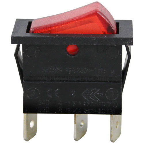 Lighted Red Switch - Replacement Part For APW 1305610