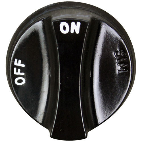 Knob 2 D, Off-On-(Sim) - Replacement Part For Franklin Chef 140397