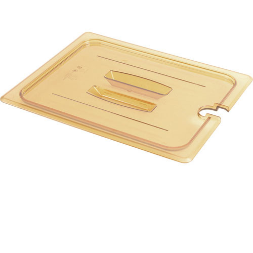Cambro 30HPCHN(150) - Lid Hot 1/3 Notched-150 Amber