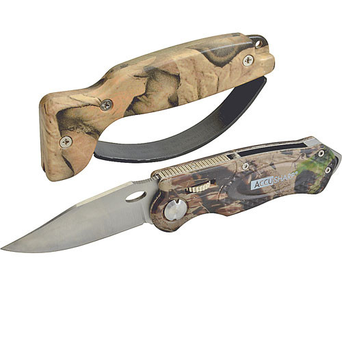 Sharpener & Sport Knife Combo Camouflage - Replacement Part For AllPoints 1371455