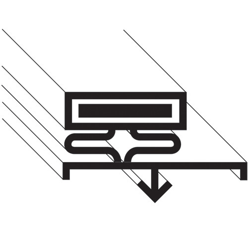 Door Gasket - Replacement Part For Delfield MCC13580