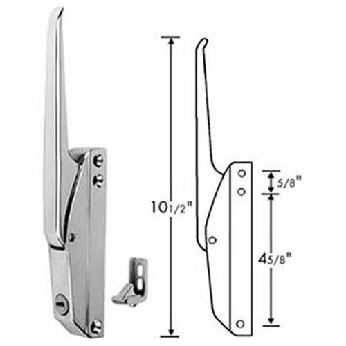 Kason® - 10174C00004 Latch (W/Strike/Lk) - Replacement Part For Kason 174C00004