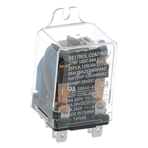 Relay 4P 20A 24V - Replacement Part For Frymaster FM807-0670