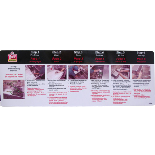 Power Soak Systems 29594 - Decal 6-Step For Wendy" S