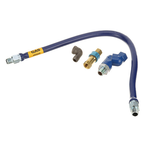 Dormont 1650BPQ36 - Gas Hose, Blue 1/2" Dia