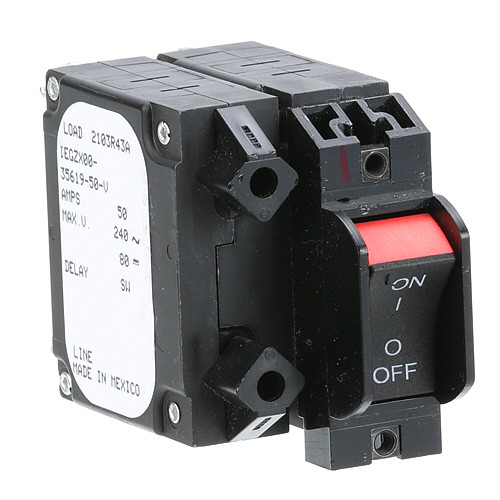 Circuit Breaker - 50A - Replacement Part For Nieco NC15480