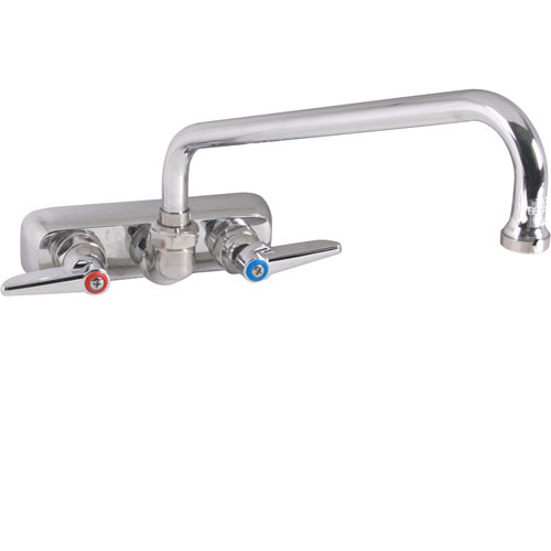 T&S Brass B-1117 - Faucet,4"Wall , 10"Spt,Leadfree