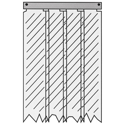 Kason® - 401Sa8084490 Strip Curtain-Easimnt - Replacement Part For Kason 402SA8084484