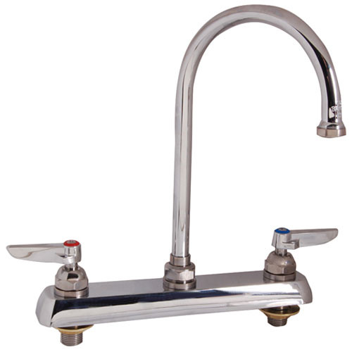 T&S Brass B1142 - Faucet,8"Deck , Gsnk,Leadfree