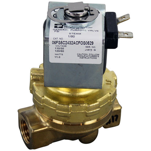 Solenoid Valve 3/8" 110/120V - Replacement Part For Cleveland FK22224