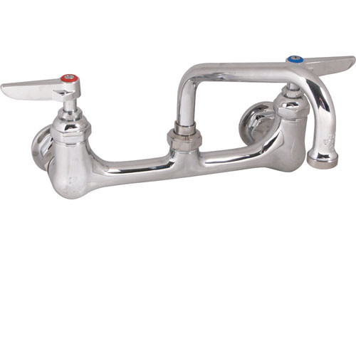 T&S Brass 0232 - Faucet,8"Wall , 6"Spt,Leadfree