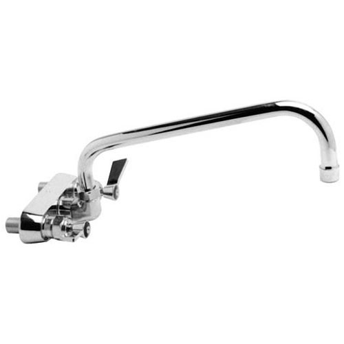 Fisher 3613 - Wall Mounted Faucet 4" Ctr Wall 12" Noz