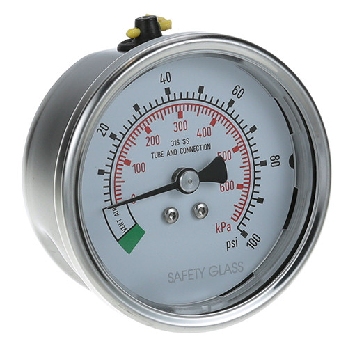 Pressure Gauge - Replacement Part For CROWN STEAM 97-5002