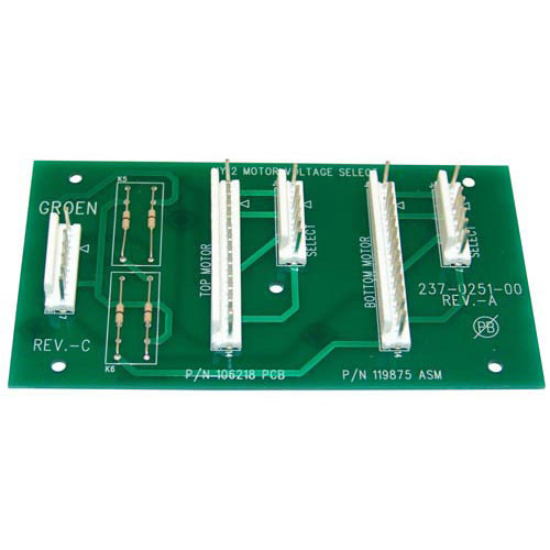 Groen 119875 - Board, Control - Voltage