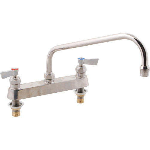 Fisher F3313 - Faucet,8"Dk12"Sp, S/S