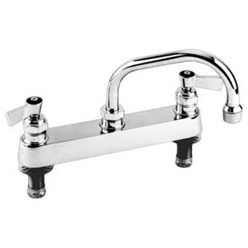 Fisher FIS3314 - Faucet,8"Dk , Leadfree,Ss,14"Sp
