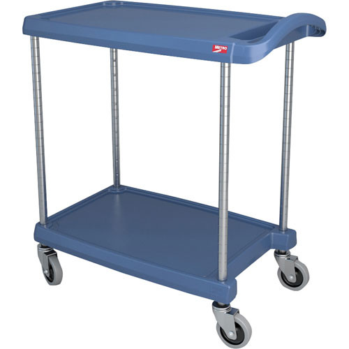 Cart,Utility , 2 Shelf,Blue - Replacement Part For Intermetro MY1627-24BU