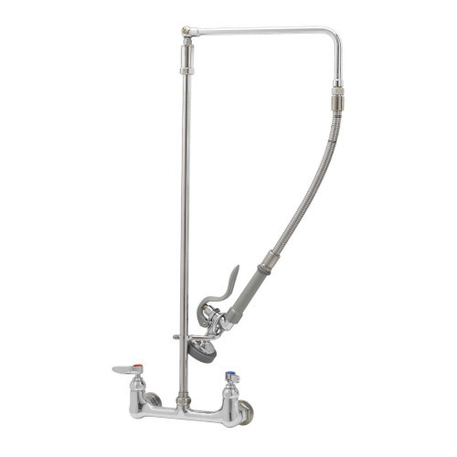 T&S Brass B0131 - Pre-Rinse , 8"Wall,Swvl,Leadfree