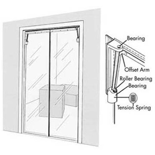 Door,Swinging , Clear Vu,36X78 - Replacement Part For AllPoints 1241280