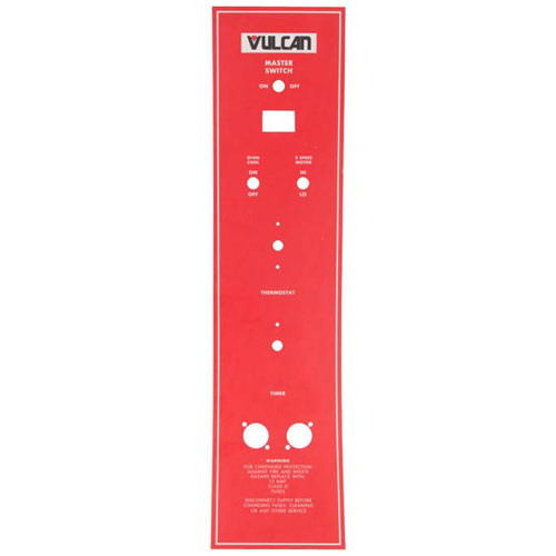 Vulcan Hart VH00-360881-00001 - Panel Overlay