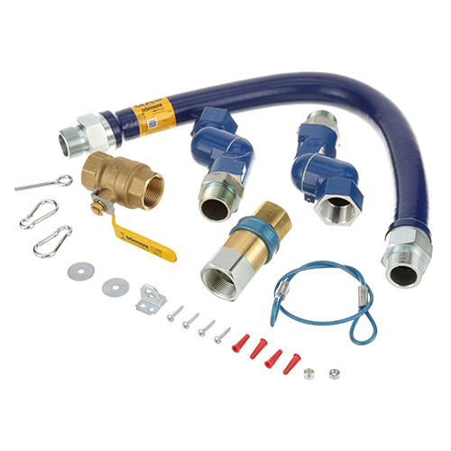 Dormont 16125KIT2S36 - Safety System Kit, 36" , Blue Hose, 1/4" Dia