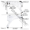PETE 579 / KW T680 - T880 COOLANT RESERVOIR