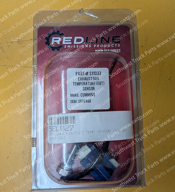 Redline Emissions 5EL027 DPF Inlet/Outlet Temperature Sensor for Cummins – Replaces 2872468