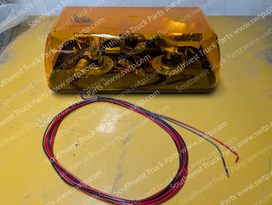 ECCO 5315A Amber Rotating Warning Light Bar – 15 Inch