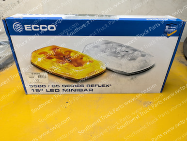 ECCO 5580A-MA Amber Magnetic Mount LED Warning Light Minibar – 15"