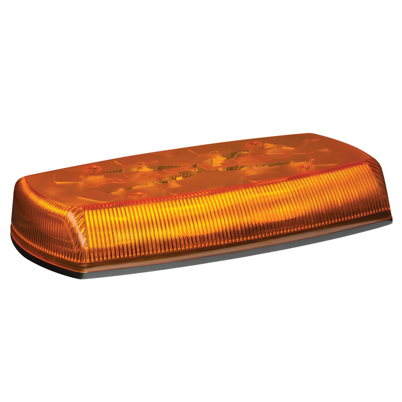 ECCO 5580A Amber LED Minibar 15" – 8 Head Permanent Mount