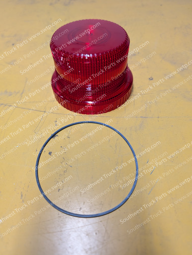 ECCO R6400LR Red Replacement Beacon Lens – 6400 Series Low Profile