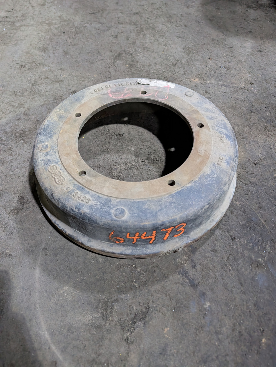 Used Webb 64473 Brake Drum – Heavy-Duty Truck Salvage